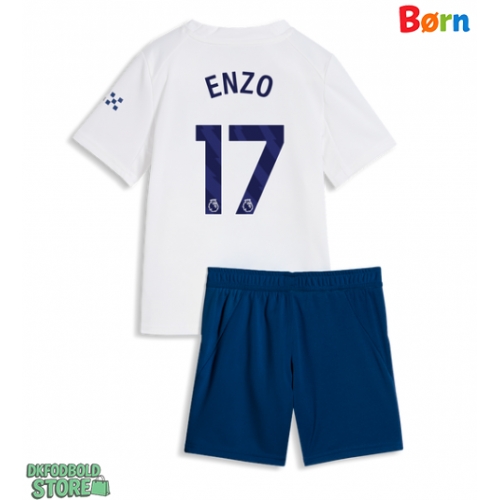 Manchester City Enzo Fernandez #17 Replika Babytøj Tredje sæt Børn 2026-27 Kortærmet (+ Korte bukser)